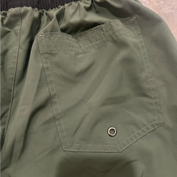 Leg3nd Green Drawstring Shorts - Picture 7 of 9